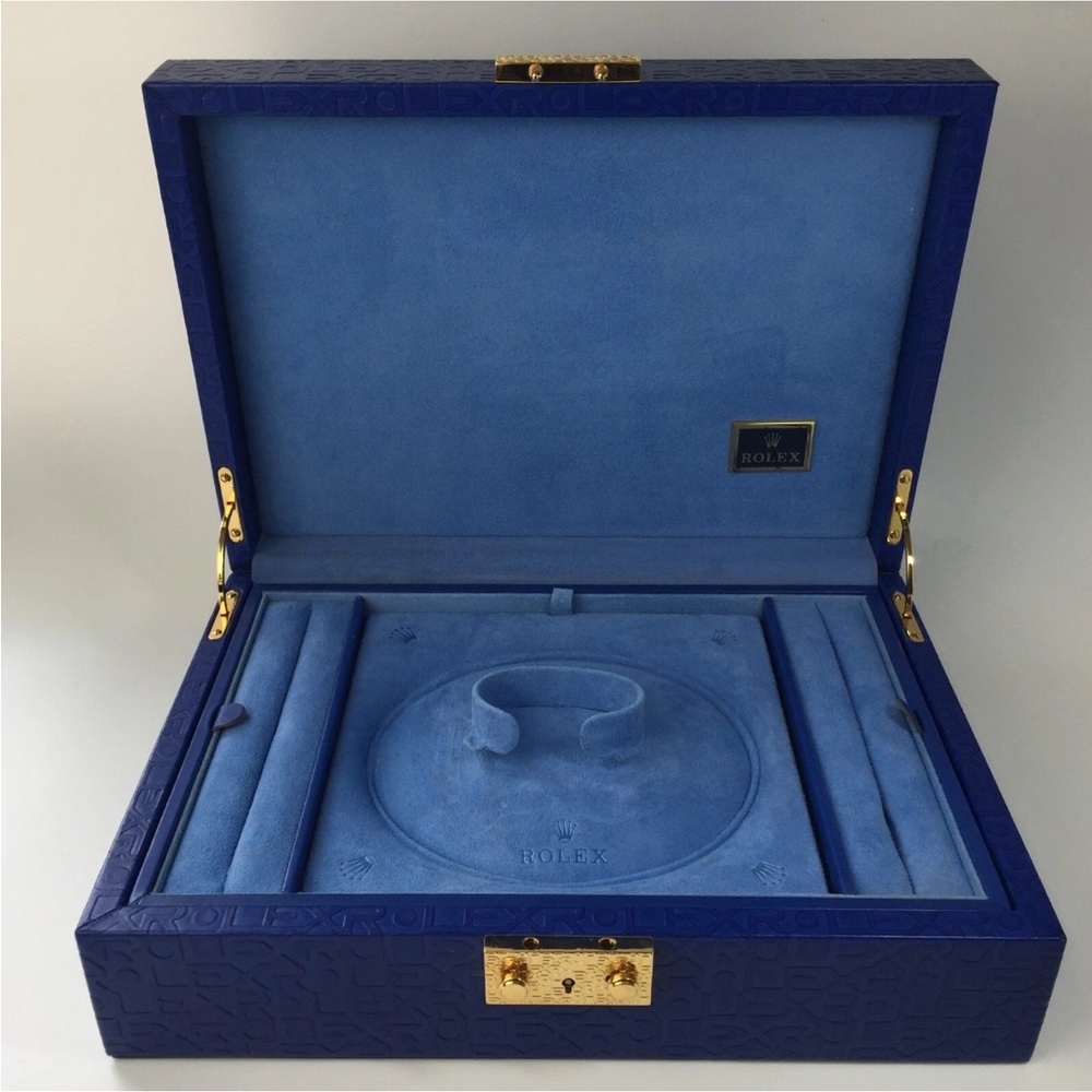 Rolex leather Jewelry Box - Picture 2 of 11